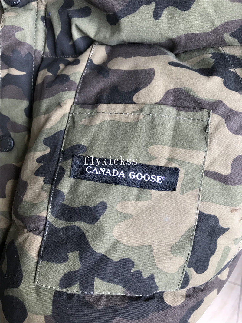 Canada Goose Camo Freestyle Vest Jacket